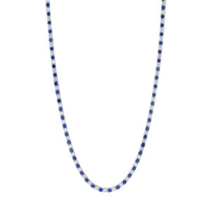 ALTERNATING STRAIGHTLINE NECKLACE