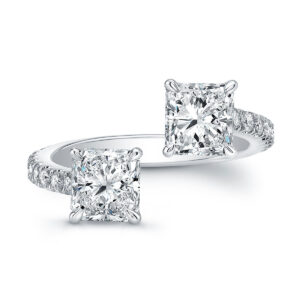 2-STONE FASHION RING