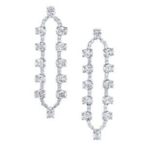 OVAL DANGLE EARRINGS