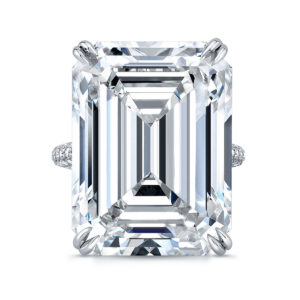 EMERALD CUT ENGAGEMENT RING