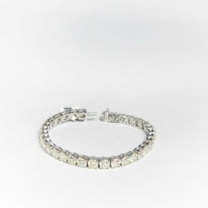 Round Diamond Tennis Bracelet